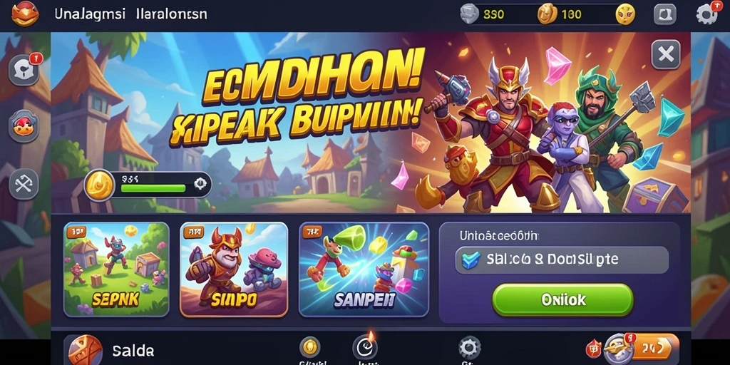 Tampilan antarmuka yang menarik dan user-friendly.