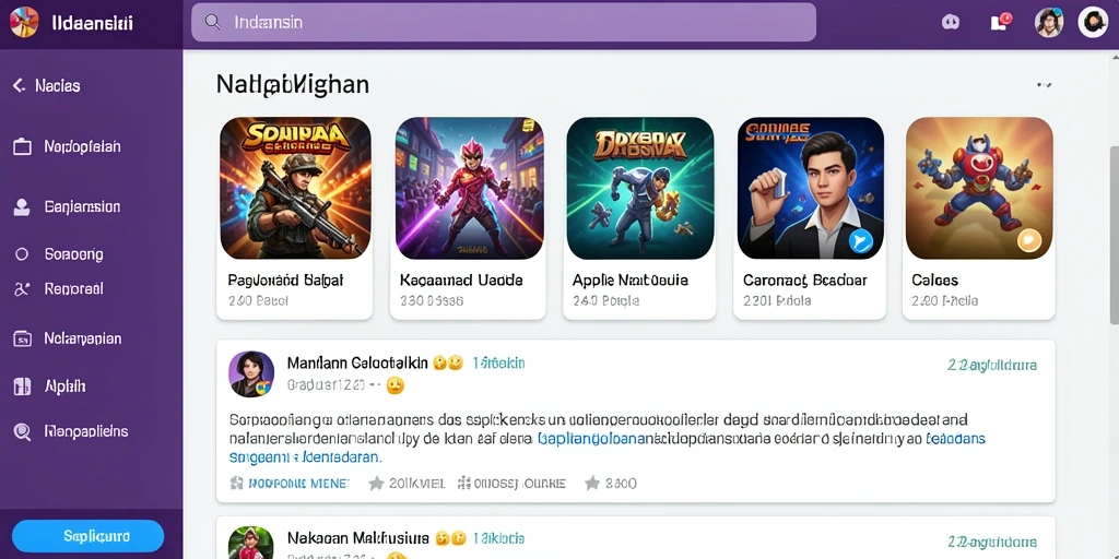 Tampilan antarmuka yang menarik dan mudah dipahami.
