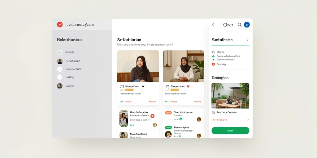 Tampilan antarmuka yang user-friendly dan modern.