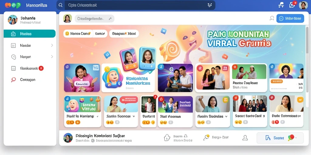Tampilan antarmuka yang menarik dan user-friendly.