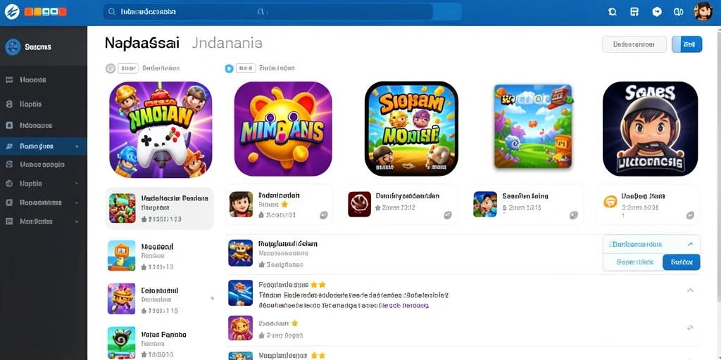 Tampilan awal yang menarik dan mudah dinavigasi.