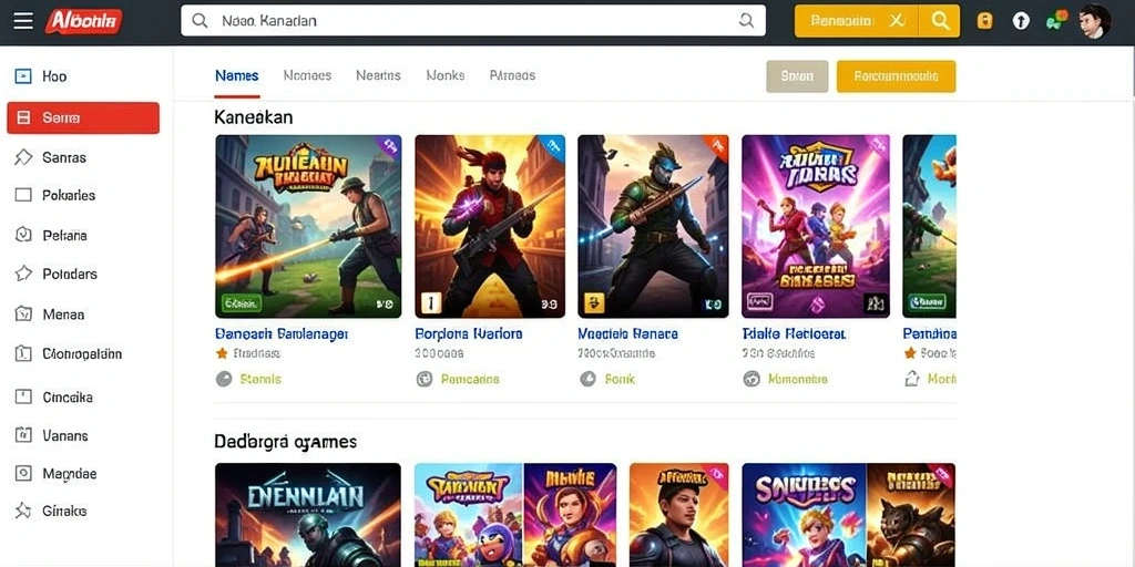 Antarmuka aplikasi yang sederhana dan menarik.