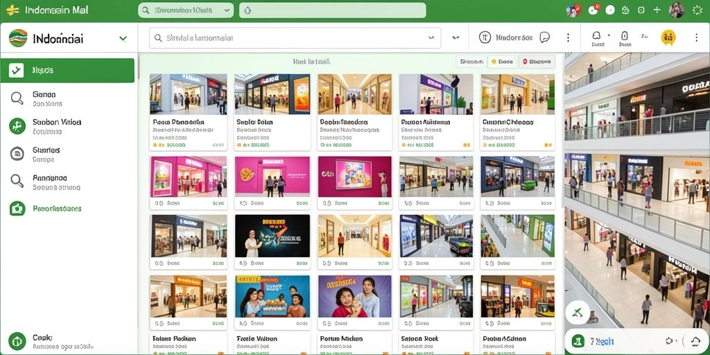 Tampilan antarmuka pengguna yang modern dan intuitif.