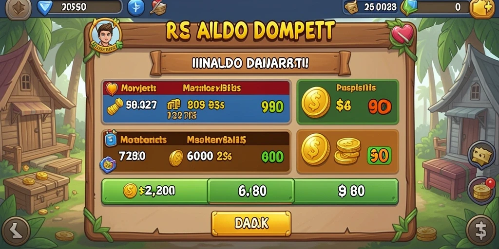 Antarmuka permainan yang memukau dan mudah dinavigasi.